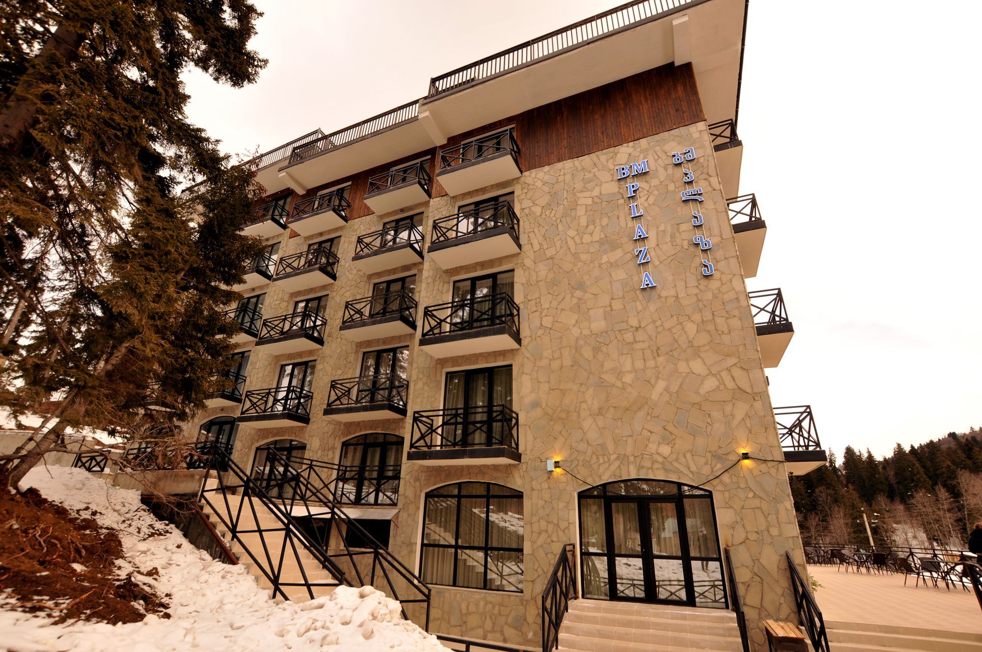 Bm Plaza Hotel Bakuriani Exterior foto