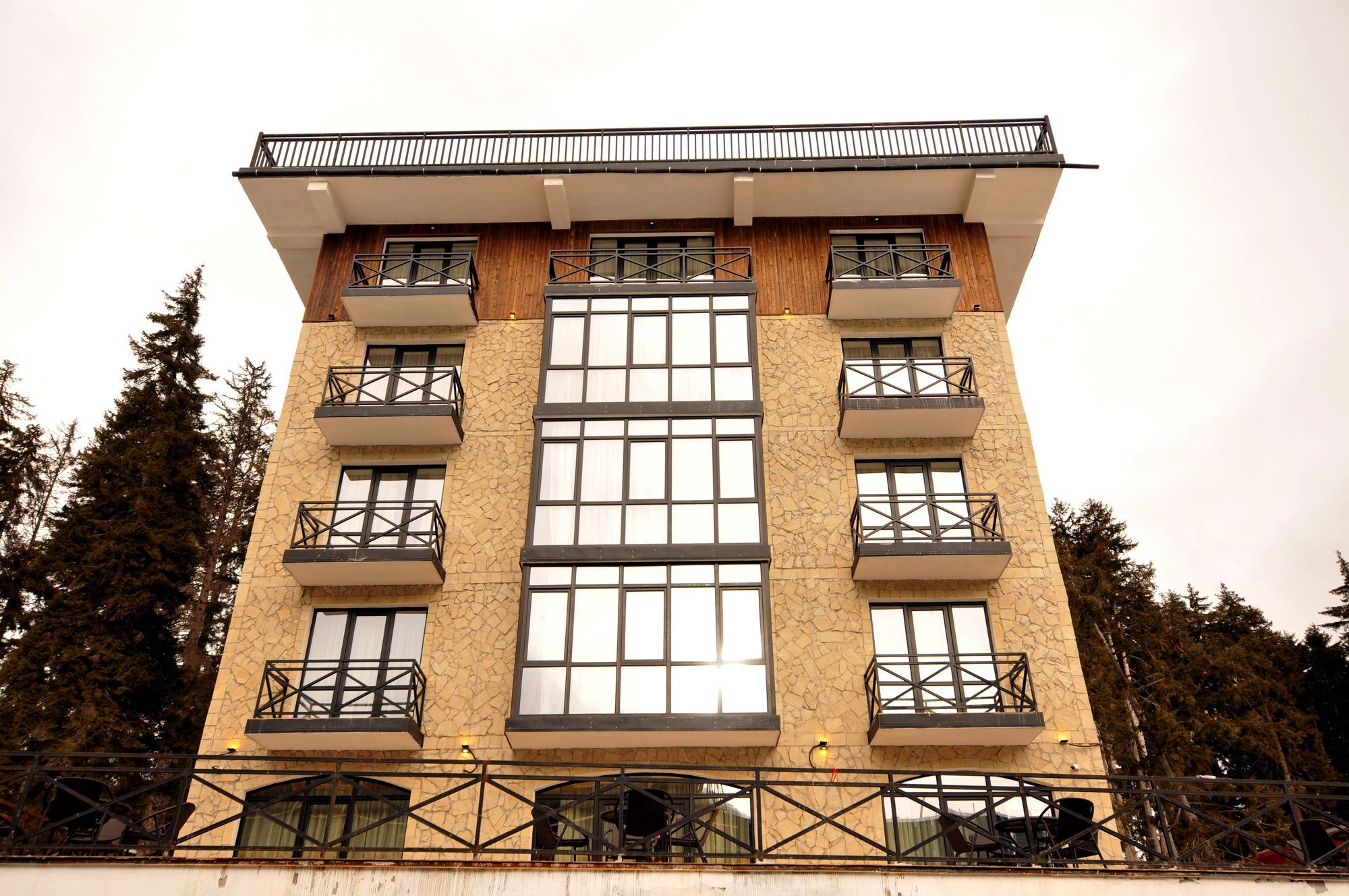 Bm Plaza Hotel Bakuriani Exterior foto