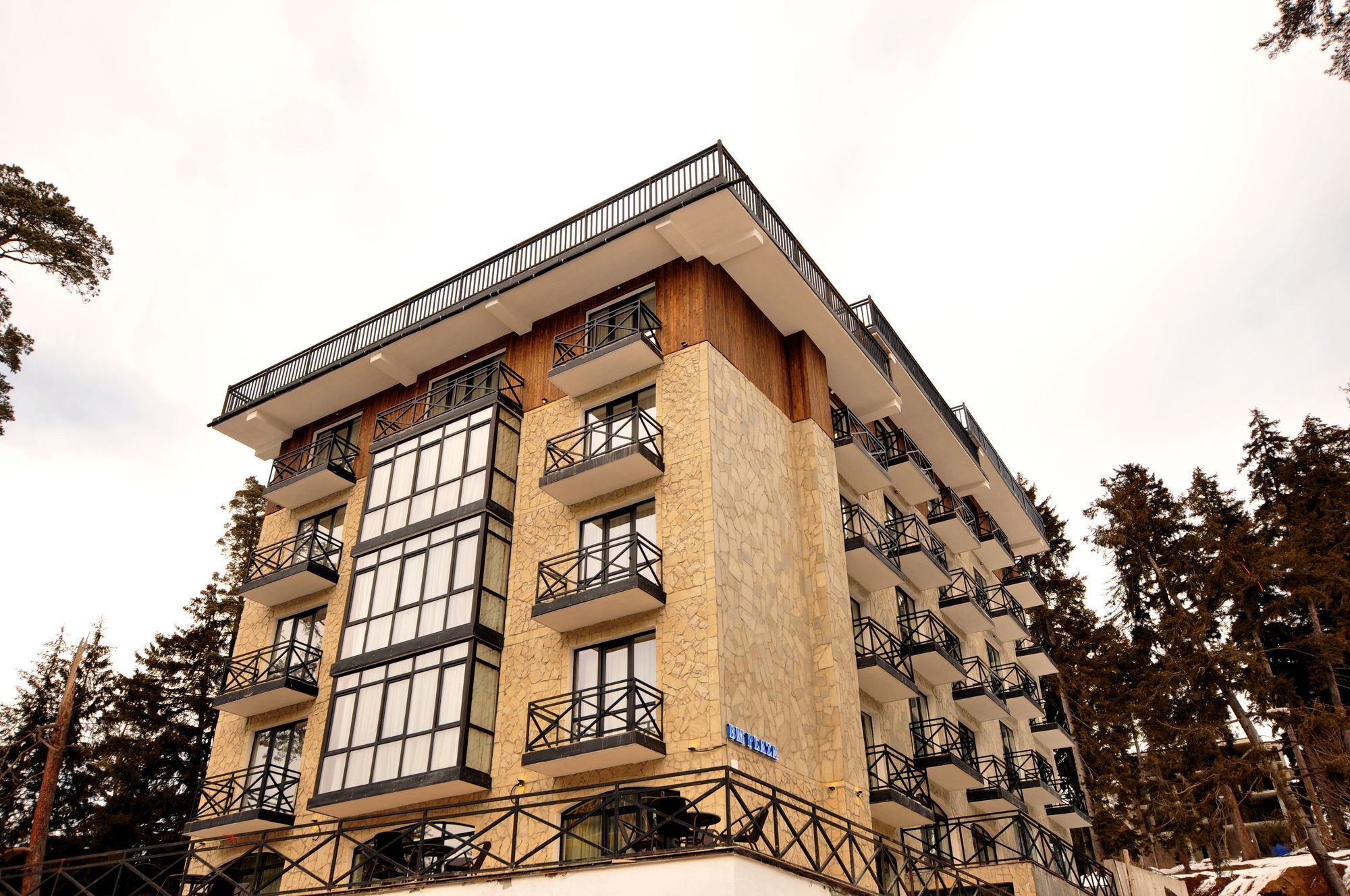 Bm Plaza Hotel Bakuriani Exterior foto